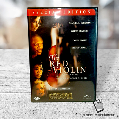 Dvd du film Le Violon Rouge en très bonne condition avec quelques égratignures sur les disques, en a...