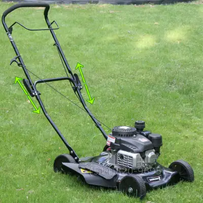 Tondeuse à gazon essence gaz Yard Machines 132cc OHV lawn mower, View more