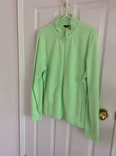 JACKET VERT EN COTON XL MARQUE IZOD 29 POUCE LONGEUR GREEN IZOD JACKET