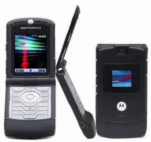 MOTOROLA V3 RAZR BLACK UNLOCKED $100xx, View more