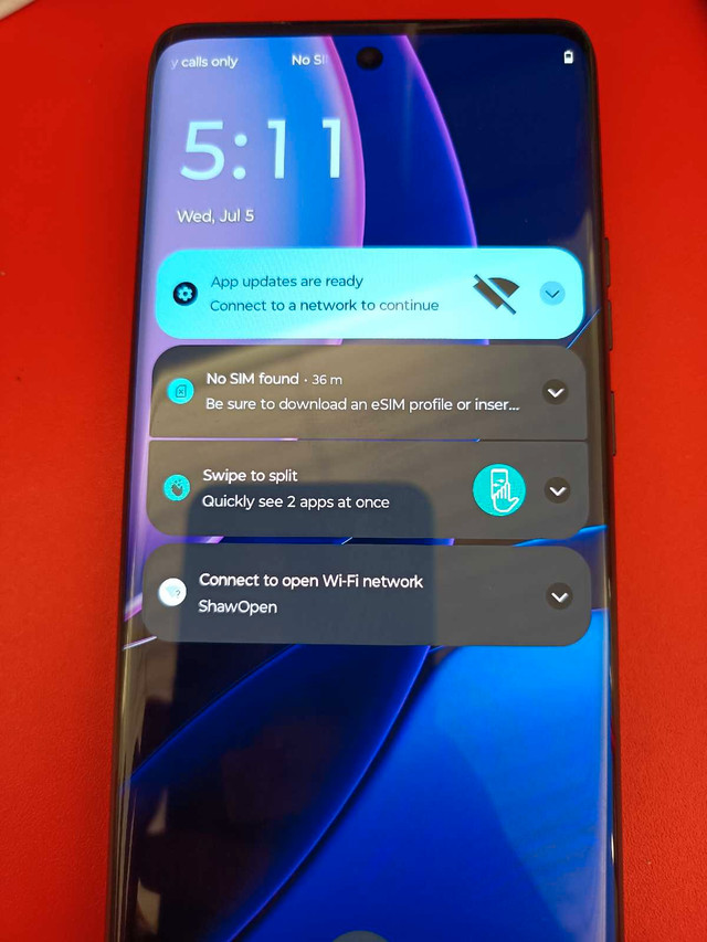 moto edge M 2023 open box 256gb in Cell Phones in Calgary
