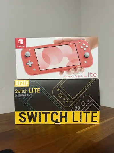 Nintendo Switch Lite + Essentials Pack (Case), View more