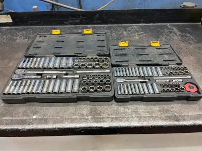 Gearwrench 3/8” & 1/4” socket sets, View more