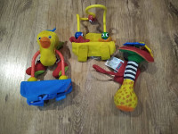 Baby toys - assorted (Stroller, mirror, puzzles, books...)