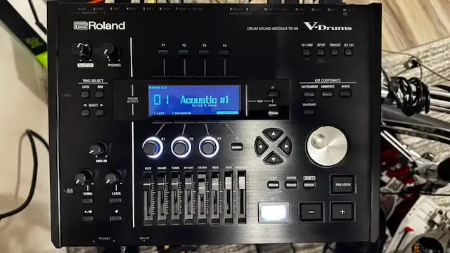 Roland TD50KV V-Drums in Drums & Percussion in Markham / York Region - Image 7