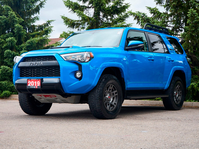 2019 Toyota 4Runner TRD Pro in Voodoo Blue (Certified) in Cars & Trucks in Hamilton - Image 2