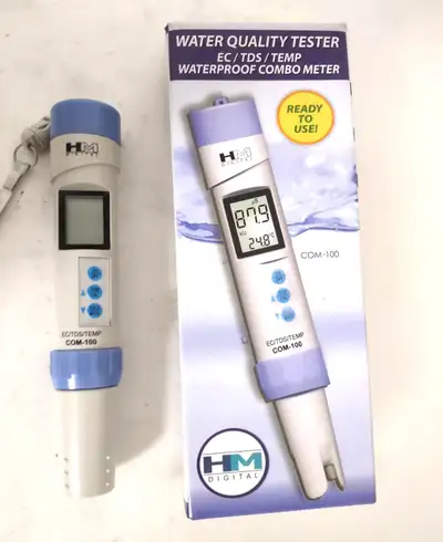 HM Digital COM-100 TDS EC Water Conductivity Combo Temp Meter Te, View more