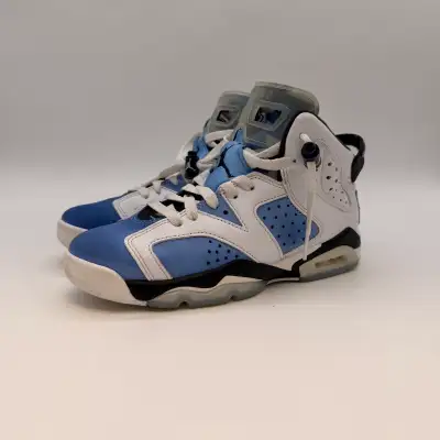 Nike Air Jordan 6 Retro UNC University Blue Youth Size 4.5Y Bask, View more