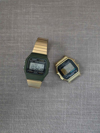 TIMEX / CASIO watch faces with stretch band