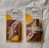 2 Pack of Safety 1st Cabinet and Drawer latches 