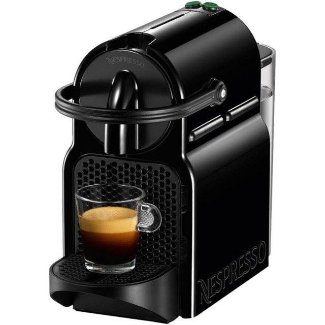 Nespresso D40-US-BK-NE Inissia Espresso Maker, Black in Coffee Makers in Markham / York Region
