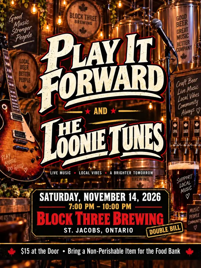 play it forward rocks the block!