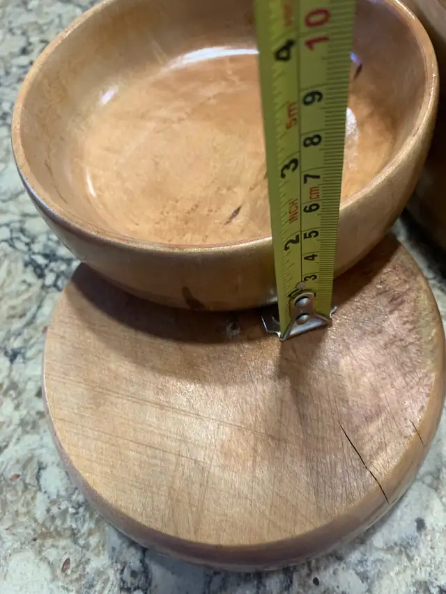 Wooden salad bowl set in Kitchen & Dining Wares in Ottawa - Image 8