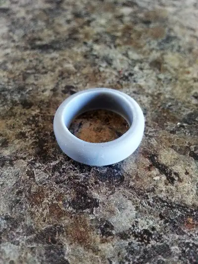 Grey, approx 6mm thick, inside diameter is 15mm, fits size 4.5-5. Perfect for camping, exercise, vac...