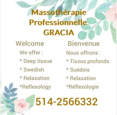 Rejuvenate Your Body and Mind with Gracia Massage Therapy, View more