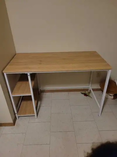Computer Desk with Built in Shelves , View more