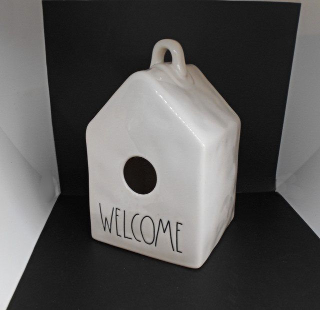 RAE DUNN Artisan Collection Decor Birdhouse with Bottom Plug in Home Décor & Accents in St. Catharines