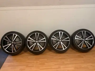 OEM Volkswagen Vision 18” Wheels & Low-Mileage Tires – Genuine VW – Set of 4 $1,200.00 OBO Selling a...