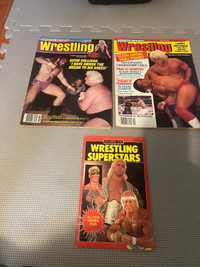 VINTAGE WWF WWE WRESTLING MAGAZINES!