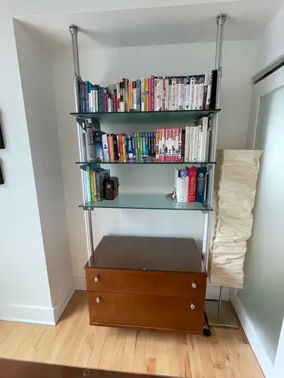 table et étagère de bureau style contemporain , View more