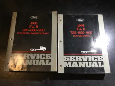 1995 Ford F700 F800 FT900 B700 B800 Med & Heavy Truck Bus Manual, View more
