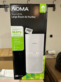 NEW NOMA True HEPA Air Purifier, Large