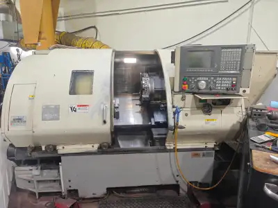 Okuma CNC Lathe Crown 762S-BB, year 2002, SN 1911, View more