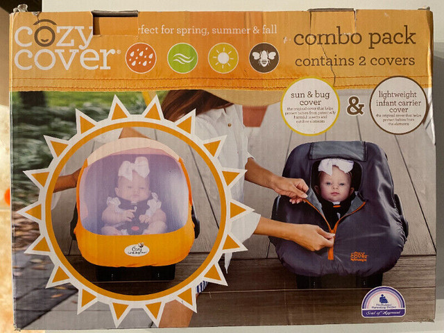 2 housses de coquille Cozy Cover pour bébé dans Poussettes, porte-bébés et sièges d'auto  à Ville de Montréal