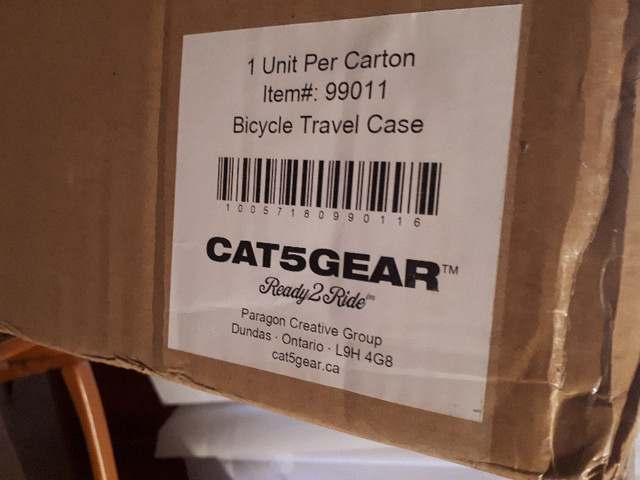 Cat5Gear Cycle Case model#99011 OBO in Clothing, Shoes & Accessories in Peterborough - Image 2