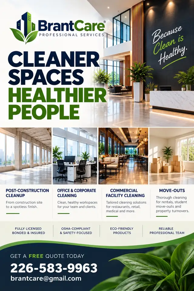 BrantCare Professional Cleaning Services