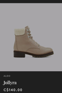 Aldo Leather Boots 6.5