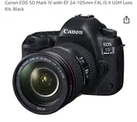Canon 5 D MKIV 24-105 Kit