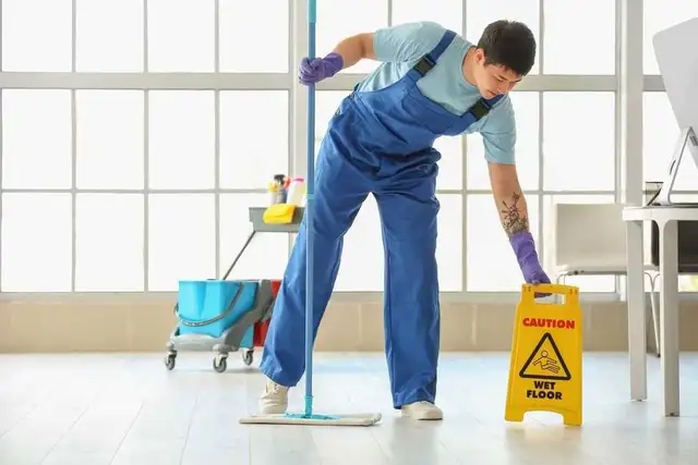 I'm looking for work as a janitor 