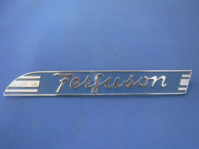 Ferguson TO20 TE20 LH Side Hood Emblem for Farm Tractor in Heavy Equipment Parts & Accessories in Trenton
