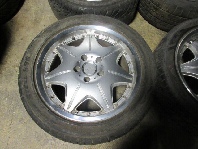 225-45-17 LOWENZAHN MAG WHEELS 17X71/2JJ OFFSET 42 5X114.3 dans Moteur, Pièces de Moteur  à Ouest de l’Île - Image 3