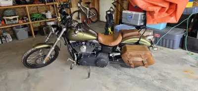 2010 Harley Davidson Dyna Wide Glide FXDNG 20 761 km Screaming Eagle Stage 2 Custom paint job - Mine...