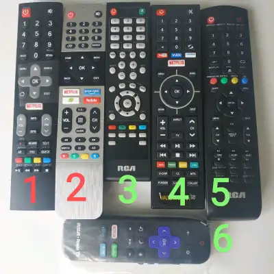 RCA tv remote control SmarTVirtuoso, Roku, Android , View more