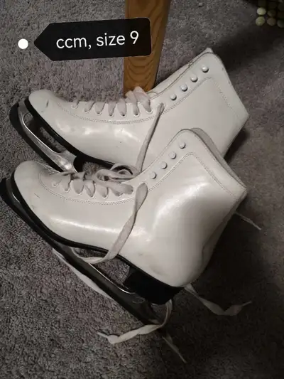 CCM Figure Skates, size 9, View more