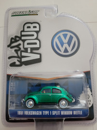 CHASE 1951  VW Beetle Greenlight  green  ref; Hot wheels