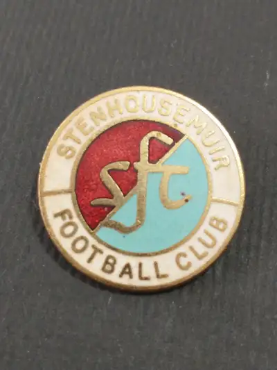 Beautiful Stenhousemuir Football Club lapel pin, View more