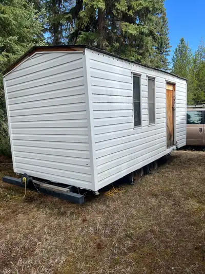 Camper trailer two 3500lbs axles will need tires was lived in by a older man that smoked interior wo...