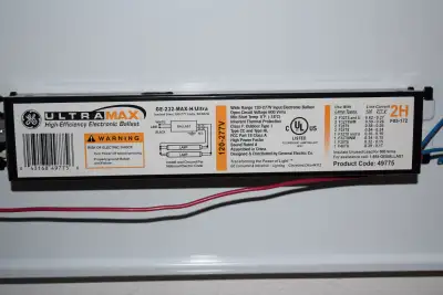 Instant Start Electronic Ballast and Fluorescent Light Tubes, View more