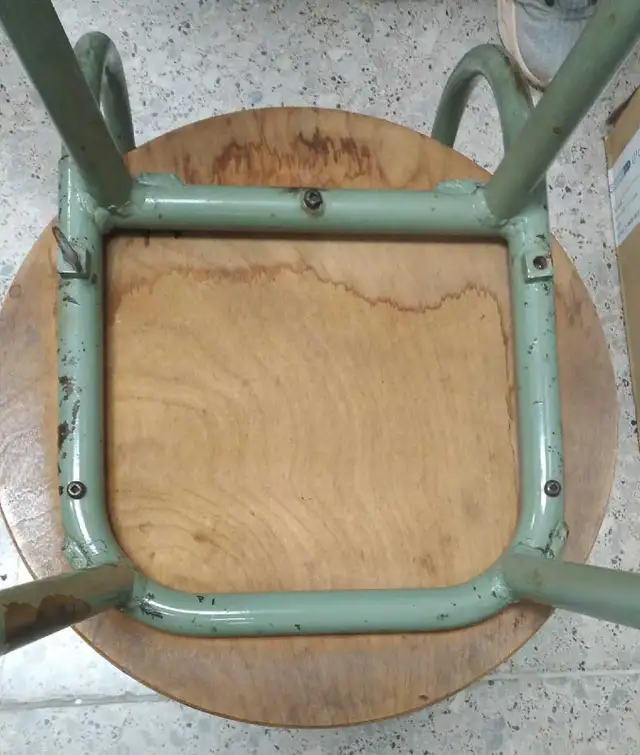 Vintage Adjustable Metal Stool  in Chairs & Recliners in City of Toronto - Image 5
