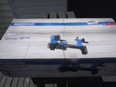 MASTERCRAFT 12'' MINI WOOD LATHE, View more