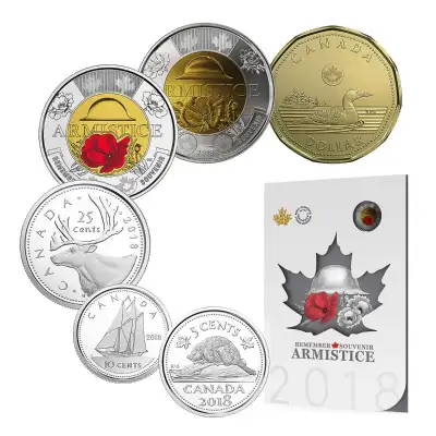 2018 Armistice Collector Coin Card, View more