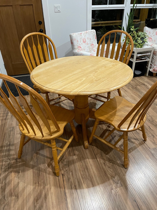 Table & 4 chairs in Dining Tables & Sets in Lethbridge