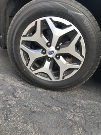 Winter tires -225/60R17 - rims NOT included