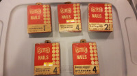 Vintage Stelco Nails Boxes (with nails)