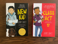 Jerry Craft “New Kid” and “Class Act” graphic novel books