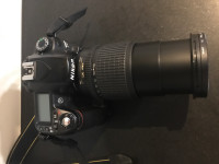 Nikon DSLR Digital Camera D80 with Telephoto Lens + Accessories